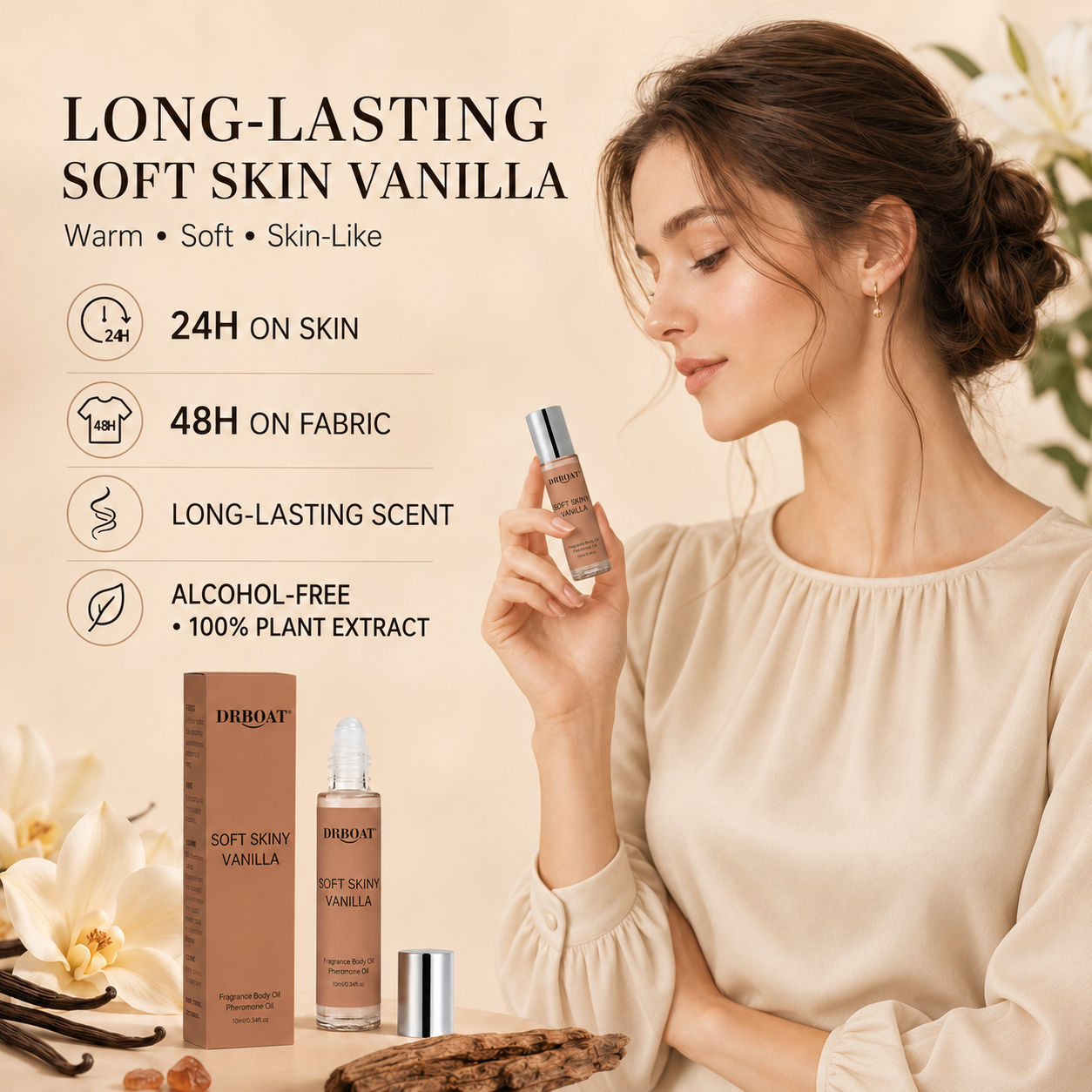 Fragrance-Oils Perfume - Women Roll On Fragrance Oil, Soft