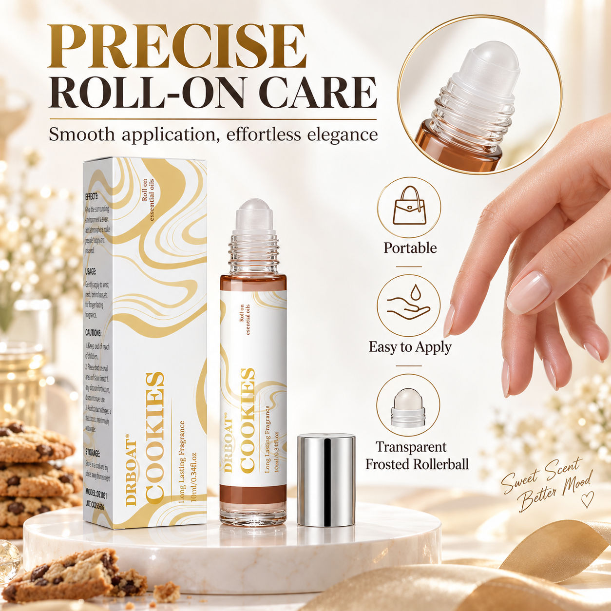 Cookies Roll-on Perfume Oil Fo - Fragrance-Oils Perfume recension och pris