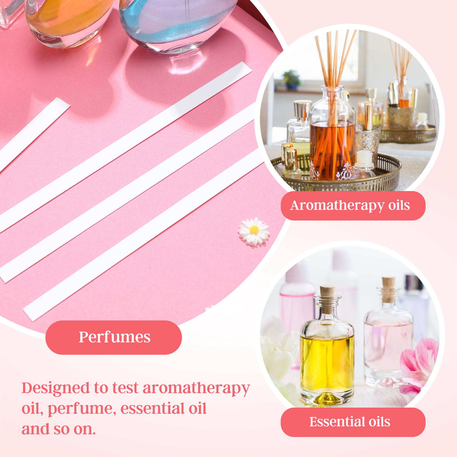 500Pcs White Outfit Scented St - Perfume Room Fragrance recension och pris