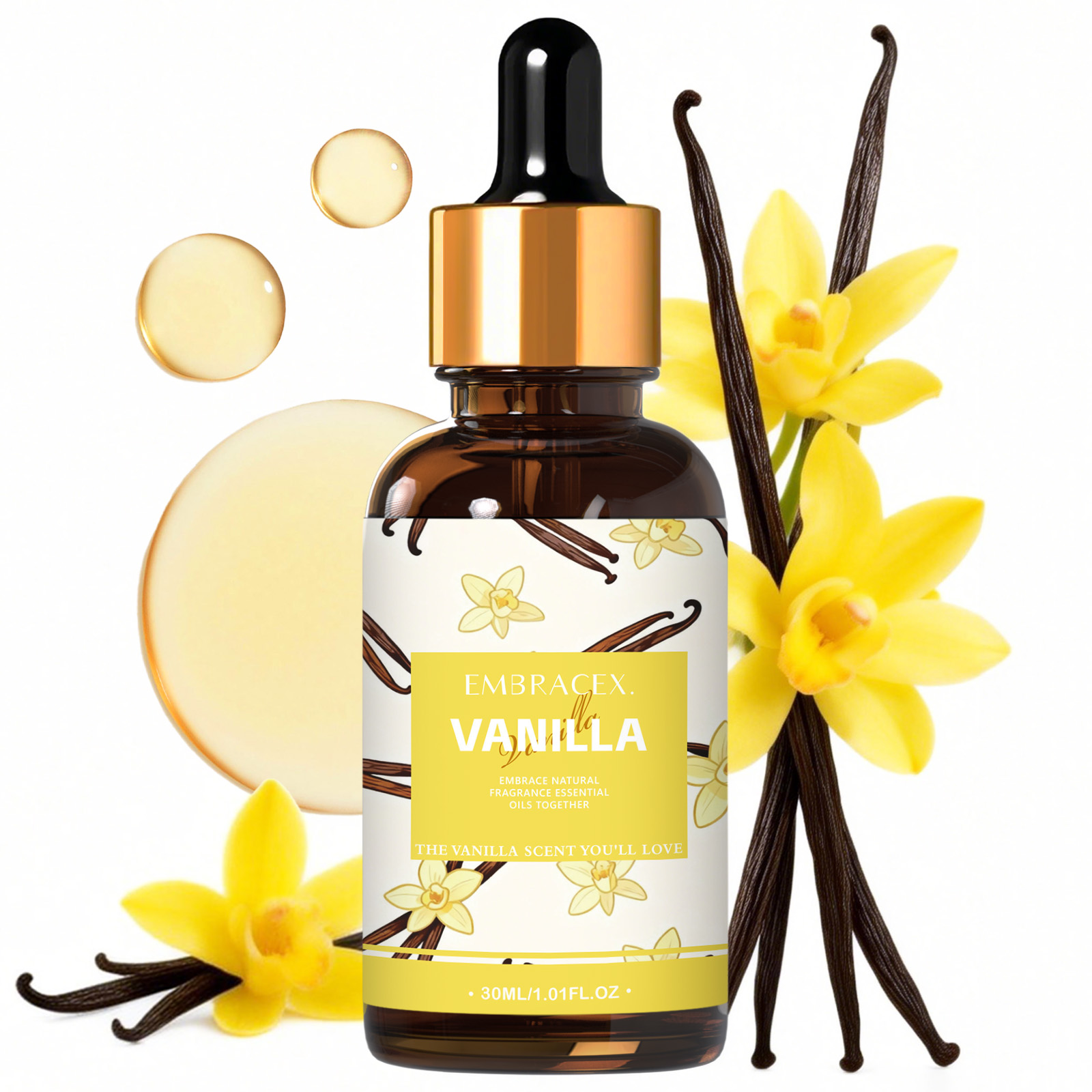 30ml Vanilla Fragrance Oils Fo - Perfume Fragrance Diffuser recension och pris