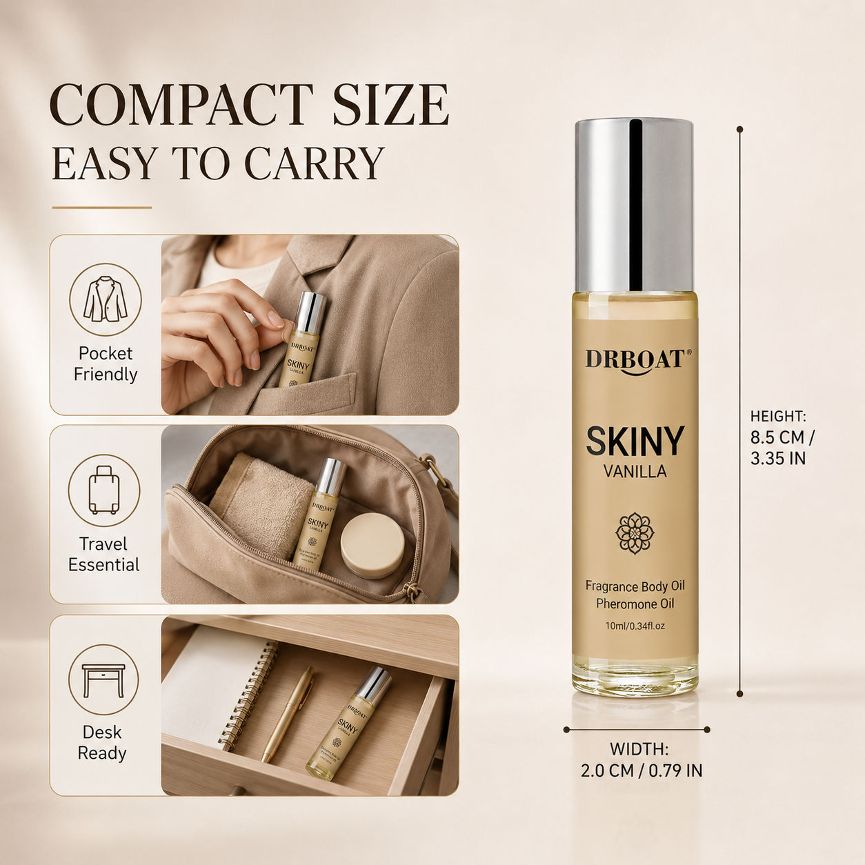 Men Roll On Fragrance Oil, Ski - Fragrance-Oils Perfume recension och pris