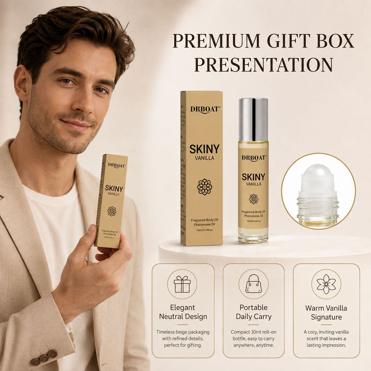 Men Roll On Fragrance Oil, Ski - Fragrance-Oils Perfume recension och pris