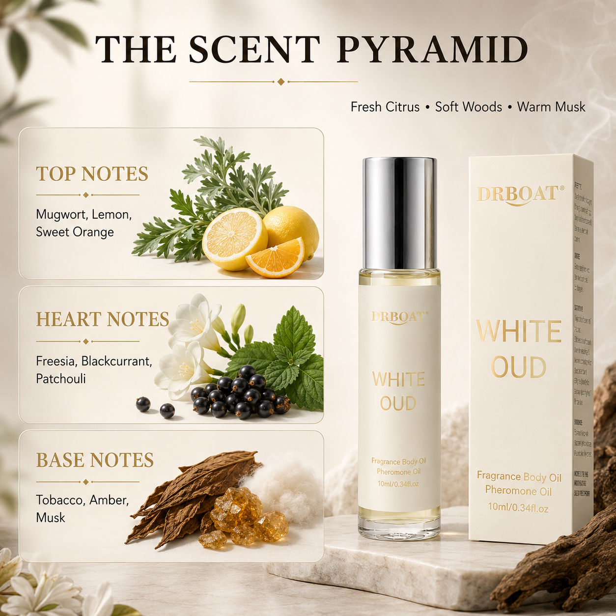 Men Roll-on Perfume Oil,Fresh  - Perfume Scent Fragrance recension och pris