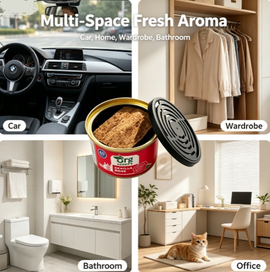 42g Car Air Freshener Solid Pe - Perfume Room Fragrance recension och pris