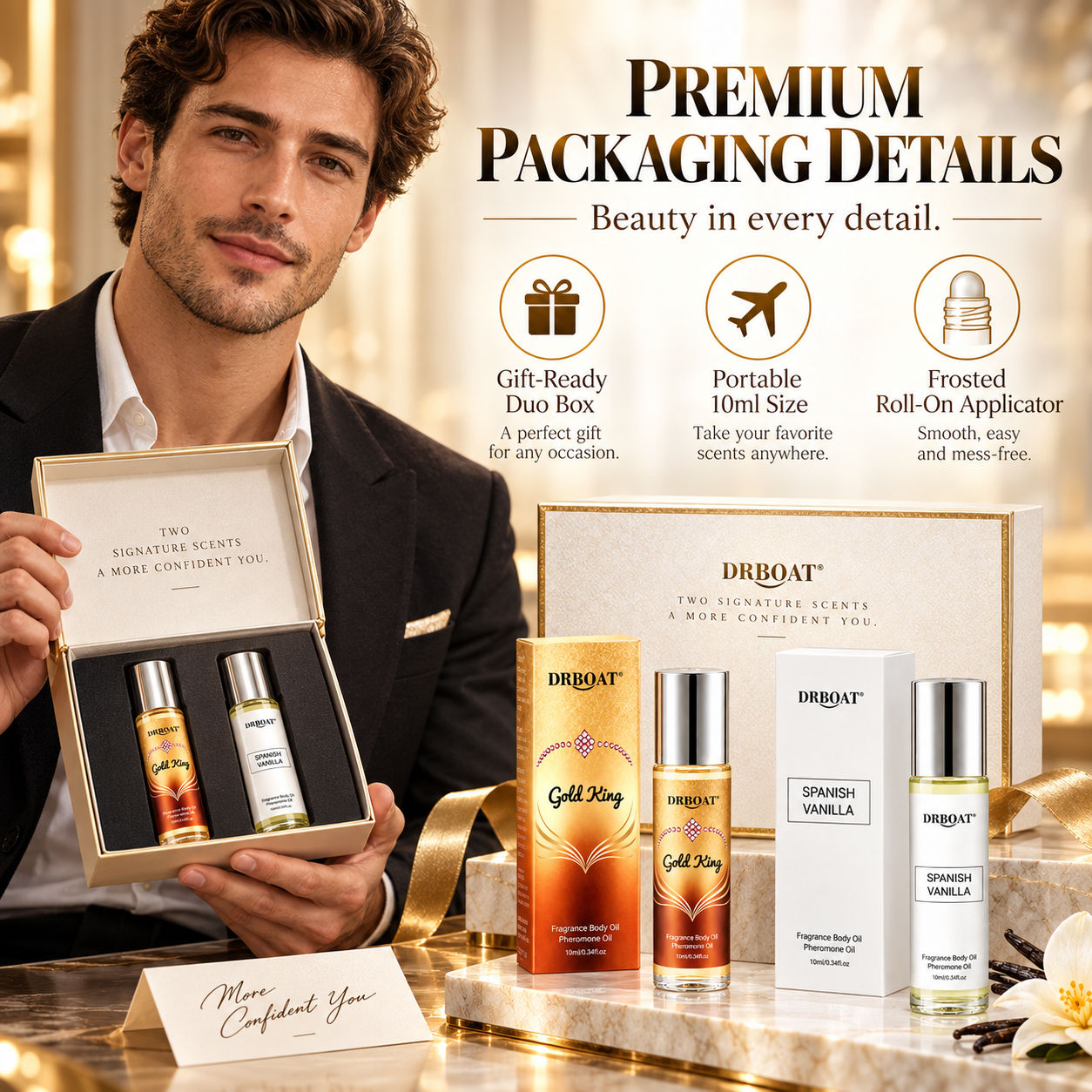 Men Duo Roll-on Perfume Oil Ki - Perfume Scent Fragrance recension och pris