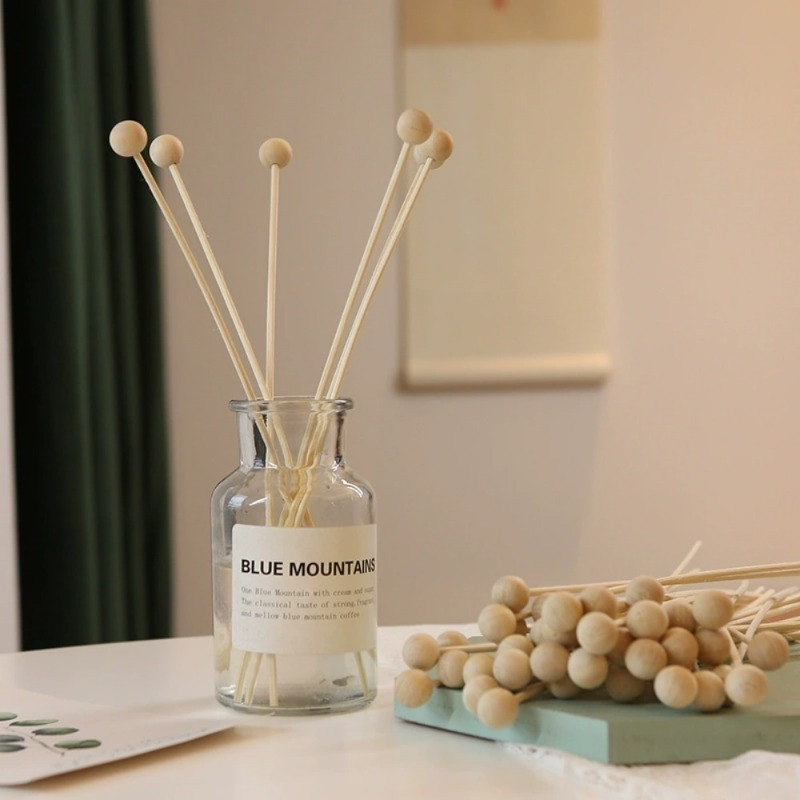 30Pcs/Lot Fireless Wood Ball A - Perfume Fragrance Stick recension och pris