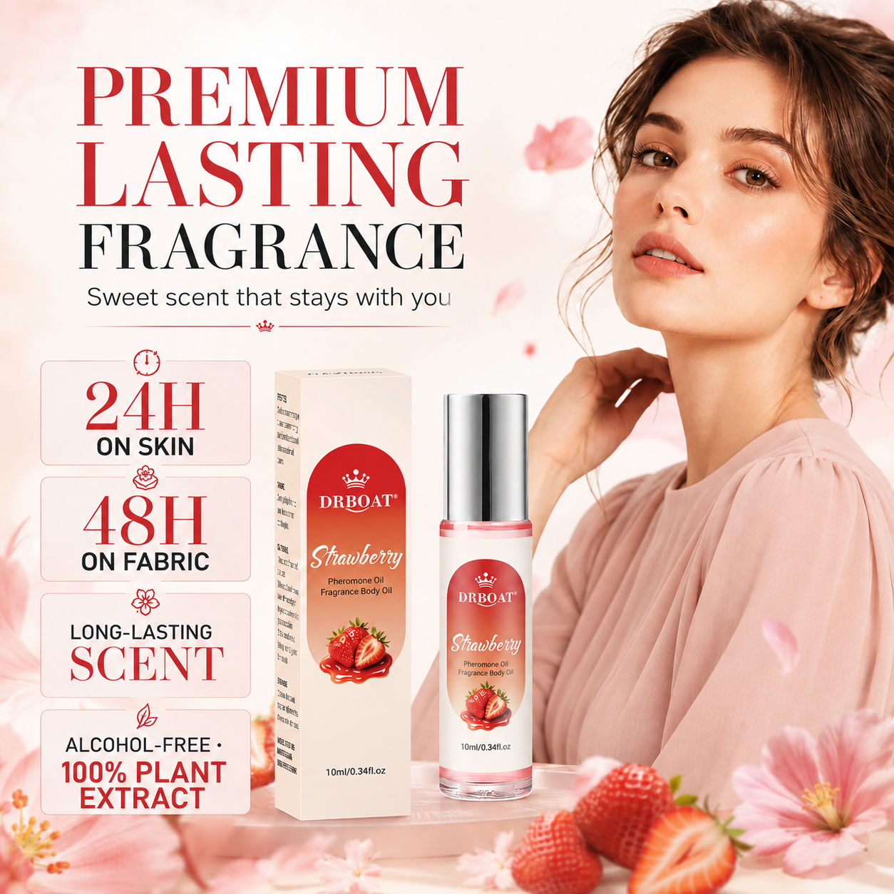 Strawberry Roll-On Perfume Oil - Fragrance-Oils Perfume recension och pris